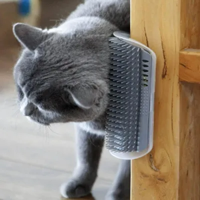FurryFusion Gratte - coin massant et démêlant pour chats FurryFusion Gratte - coin massant et démêlant pour chats