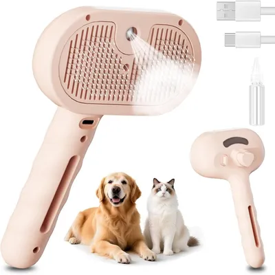 MCBOSON Brosse Vapeur 4en1 Rose MCBOSON Brosse Vapeur 4en1 Rose