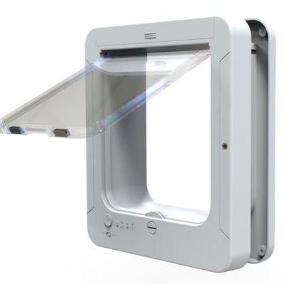 Zoomtopia Gatera con microchip varios gatos, entrada salida selectivas RFID