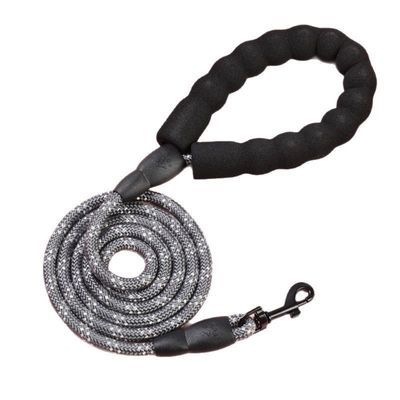 ZooVenture Heavy Duty Dog Leash - Reflective Rope & Carabiner