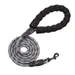 ZooVenture Hochleistungs-Hundeleine – Reflektierendes Seil & Karabiner