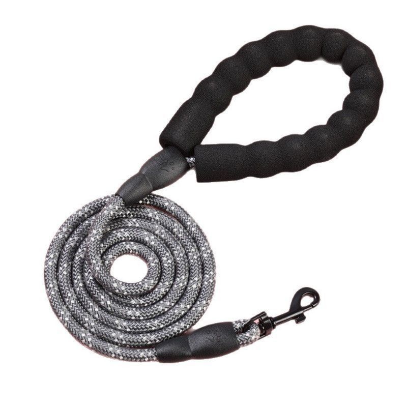 ZooVenture Hochleistungs-Hundeleine – Reflektierendes Seil & Karabiner
