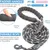 ZooVenture Heavy Duty Dog Leash - Reflective Rope & Carabiner ZooVenture Heavy Duty Dog Leash - Reflective Rope & Carabiner