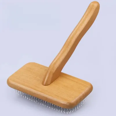 FurryFusion Peigne en hêtre pour chats et chiens FurryFusion Peigne en hêtre pour chats et chiens