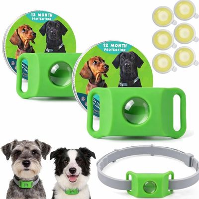 MCBOSON Pendentif Anti-Parasitaire Animaux Sensibles
