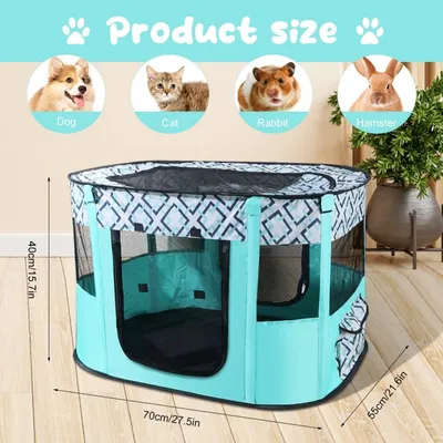 ZooVenture Parc Animal Domestique - Tente, Oxford, Pliable