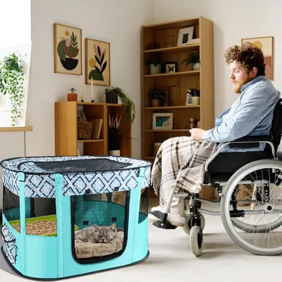ZooVenture Parc Animal Domestique - Tente, Oxford, Pliable