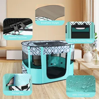 ZooVenture Parc Animal Domestique - Tente, Oxford, Pliable