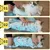 Sac de toilettage chat bleu 55cm : anti-griffures pour ongles & bain Sac de toilettage chat bleu 55cm : anti-griffures pour ongles & bain
