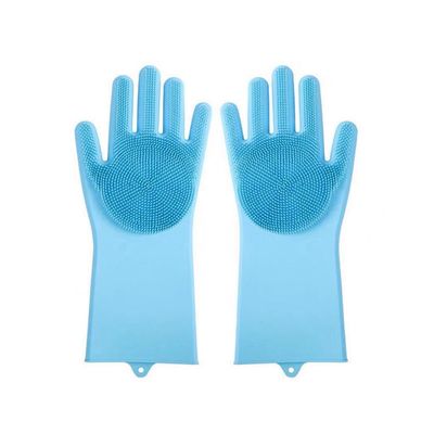 ZooVenture 2-in-1 Silicone Bath Glove - Non-Slip Brush Mitt
