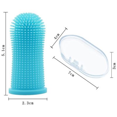 ZooVenture Cepillo de dientes para perros 360° - Cuidado dental