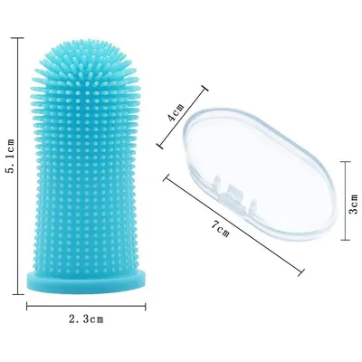 ZooVenture 360° Dog Toothbrush Finger Brush - Dental Care ZooVenture 360° Dog Toothbrush Finger Brush - Dental Care