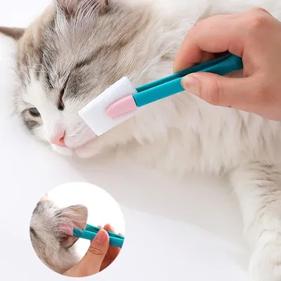 MCBOSON 2 peignes anti-taches adaptés aux petits chiens et chats MCBOSON 2 peignes anti-taches adaptés aux petits chiens et chats