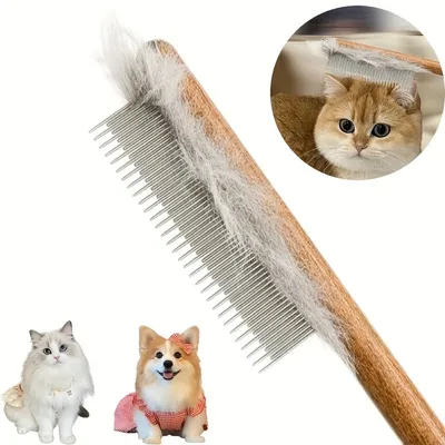 PetTribes Peigne Toilettage Chat Chien, Dépouillage Rapide PetTribes Peigne Toilettage Chat Chien, Dépouillage Rapide