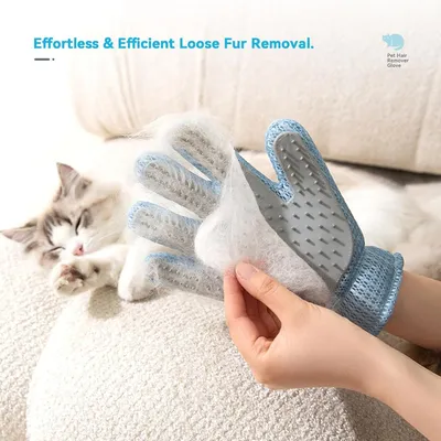 ZooVenture Gant Toilettage Chat Silicon ZooVenture Gant Toilettage Chat Silicon