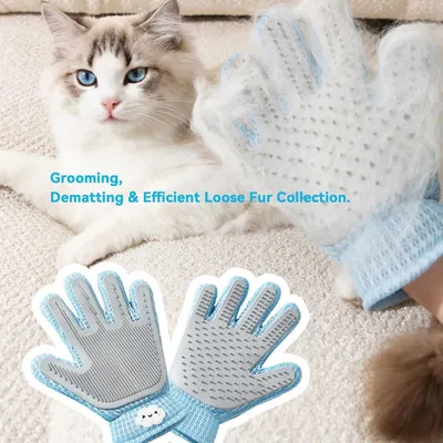 ZooVenture Gant Toilettage Chat Silicon ZooVenture Gant Toilettage Chat Silicon