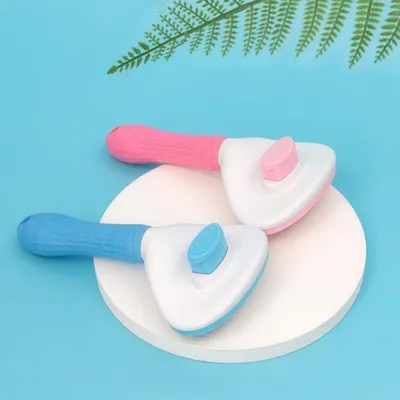 PetTribes Brosse Auto-Nettoyante Toilettage Animaux (Bleu) PetTribes Brosse Auto-Nettoyante Toilettage Animaux (Bleu)