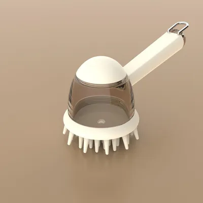 PetTribes Brosse de Bain Animaux Brosse Shampooing Massage PetTribes Brosse de Bain Animaux Brosse Shampooing Massage