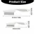PetTribes Peigne Toilettage Multifonction Animaux (Blanc, Lot de 2) PetTribes Peigne Toilettage Multifonction Animaux (Blanc, Lot de 2)