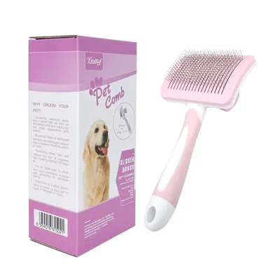 ZooVenture Brosse 2-en-1 Chats Chiens - Acier, ABS, One-Touch ZooVenture Brosse 2-en-1 Chats Chiens - Acier, ABS, One-Touch