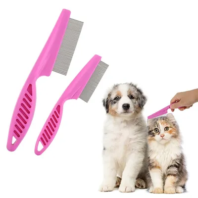 PetTribes Peigne Toilettage Multifonction Animaux (Blanc, Lot de 2) PetTribes Peigne Toilettage Multifonction Animaux (Blanc, Lot de 2)
