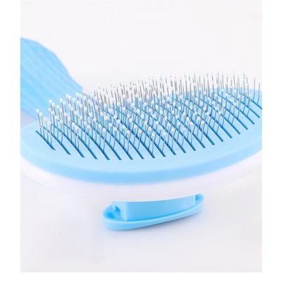 PetTribes Brosse Auto-Nettoyante Toilettage Animaux (Rose)