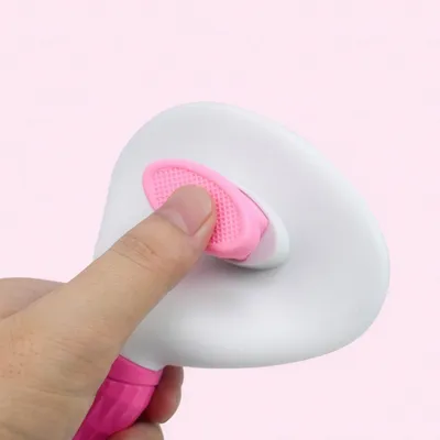 PetTribes Brosse Auto-Nettoyante Toilettage Animaux (Rose) PetTribes Brosse Auto-Nettoyante Toilettage Animaux (Rose)