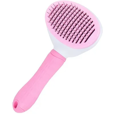 PetTribes Brosse Auto-Nettoyante Toilettage Animaux (Rose) PetTribes Brosse Auto-Nettoyante Toilettage Animaux (Rose)