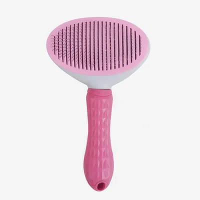 PetTribes Brosse Auto-Nettoyante Toilettage Animaux (Rose) PetTribes Brosse Auto-Nettoyante Toilettage Animaux (Rose)