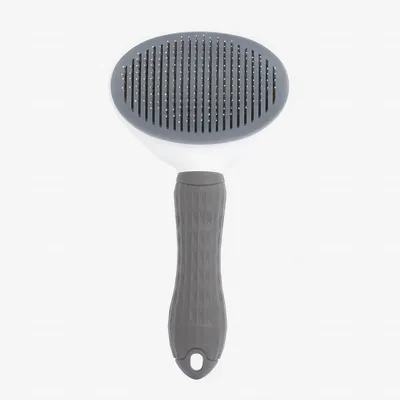 PetTribes Brosse Auto-Nettoyante Toilettage Animaux (Gris) PetTribes Brosse Auto-Nettoyante Toilettage Animaux (Gris)