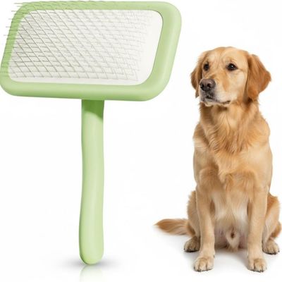 ZooVenture Brosse Lissante Chien - Antidérapant, Métal, Rapide