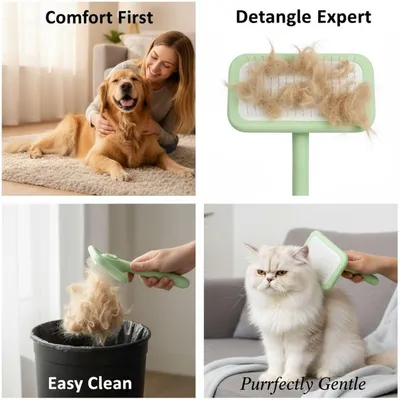ZooVenture Brosse Lissante Chien - Antidérapant, Métal, Rapide ZooVenture Brosse Lissante Chien - Antidérapant, Métal, Rapide
