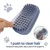PetTribes Brosse de Toilette Animaux Brosse Silicone Douce PetTribes Brosse de Toilette Animaux Brosse Silicone Douce