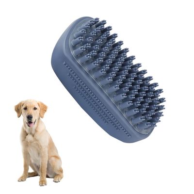 PetTribes Brosse de Toilette Animaux Brosse Silicone Douce