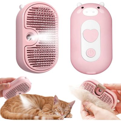 ZooVenture Brosse Vapeur 3 en 1 Chat Chien USB