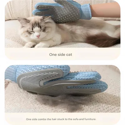 FurryFusion Gant de toilettage pour animaux de compagnie FurryFusion Gant de toilettage pour animaux de compagnie