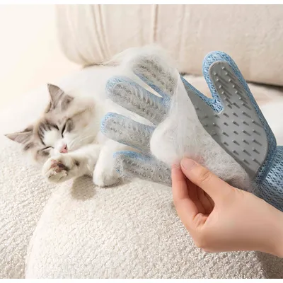 FurryFusion Gant de toilettage pour animaux de compagnie FurryFusion Gant de toilettage pour animaux de compagnie