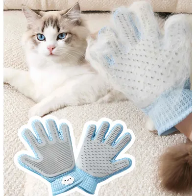 FurryFusion Gant de toilettage pour animaux de compagnie FurryFusion Gant de toilettage pour animaux de compagnie