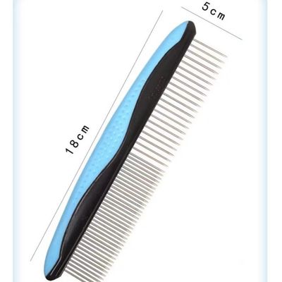 ZooVenture Brosse 2-en-1 Chien Chat - Sous-Poil, Manche TPR