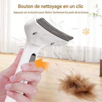 ZooVenture Brosse Sous-Poil Chat Chien - Anti-Perte, 4 Vis ZooVenture Brosse Sous-Poil Chat Chien - Anti-Perte, 4 Vis