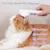 Brosse chat violette : système auto-nettoyant à une touche, massage doux