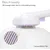 Brosse chat violette : système auto-nettoyant à une touche, massage doux