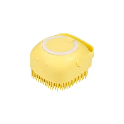 PetTribes Brosse de Bain pour Animaux avec Distributeur de Shampooing PetTribes Brosse de Bain pour Animaux avec Distributeur de Shampooing