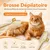 MCBOSON Brosse Attrape-Poils Anti-Poils Jaune Chat Chien MCBOSON Brosse Attrape-Poils Anti-Poils Jaune Chat Chien