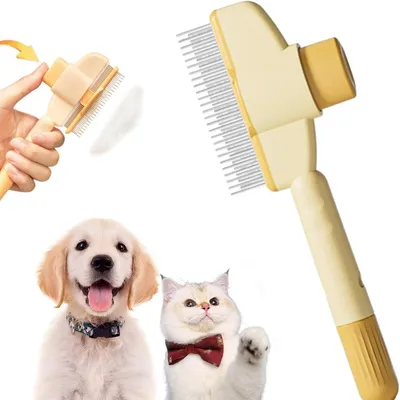 MCBOSON Brosse Attrape-Poils Anti-Poils Jaune Chat Chien MCBOSON Brosse Attrape-Poils Anti-Poils Jaune Chat Chien