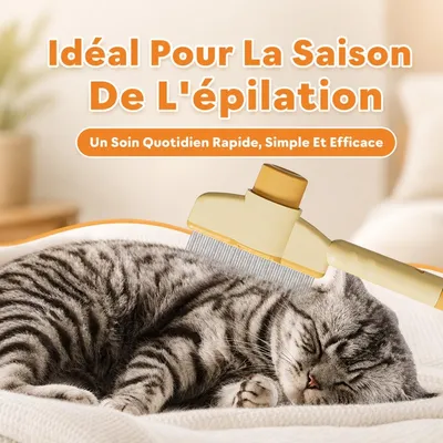 MCBOSON Brosse Attrape-Poils Anti-Poils Jaune Chat Chien MCBOSON Brosse Attrape-Poils Anti-Poils Jaune Chat Chien