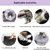 PetTribes Colerette Anti-Léchage Chat Violet Fleur Taille S, Imperméable PetTribes Colerette Anti-Léchage Chat Violet Fleur Taille S, Imperméable