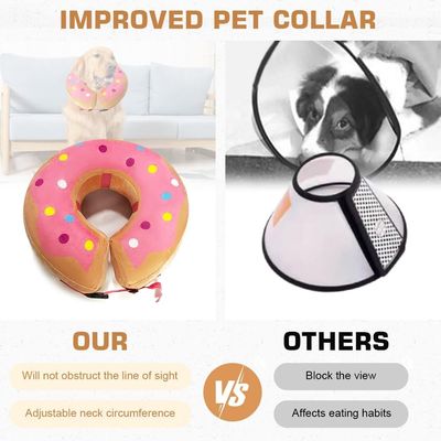 ZooVenture Collerette Gonflable Chien Réglable