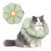 PetTribes Collier Élisabeth Chat L, vert matcha, imperméable anti-léchage