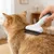 Zoomtopia Brosse autonettoyante chat chien poils longs blanc métal Zoomtopia Brosse autonettoyante chat chien poils longs blanc métal